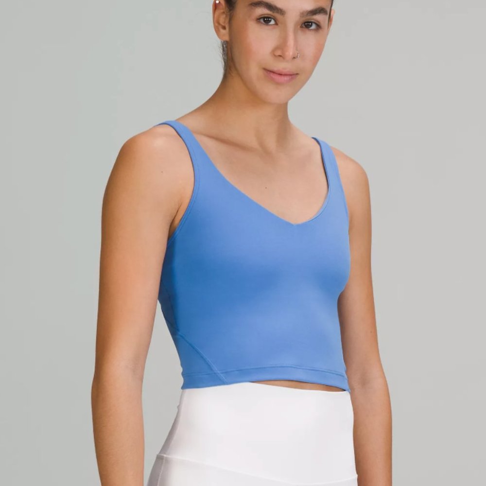 Lululemon Align Tank Blue Nile sz 8 NWT